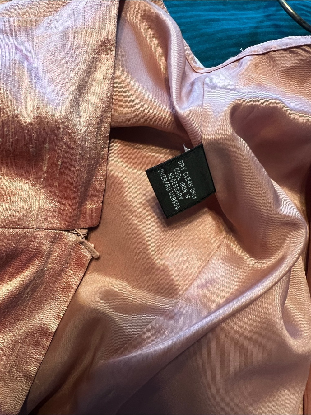 Ellen Tracy Rose Pink SilkTwo-Piece Skirt Set - Picture 8 of 16